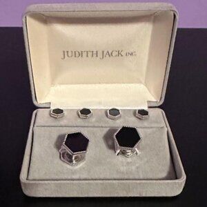Judith Jack Inc cufflink and stud set